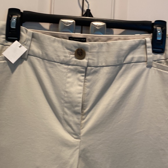 Talbots size 12 petite the perfect crop taupe cropped pants New! Never worn! 🔥 - Picture 2 of 12